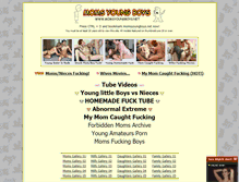 Tablet Screenshot of momsyoungboys.net